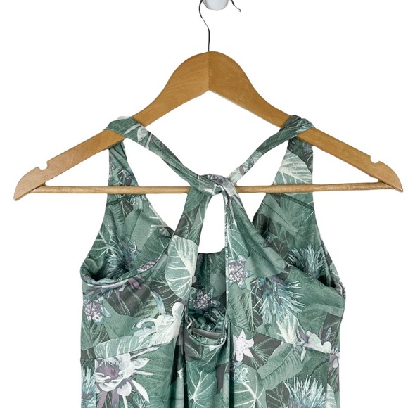 Patagonia Women’s Magnolia Spring Palm Tropical Active Dress Size Small - Picture 5 of 8
